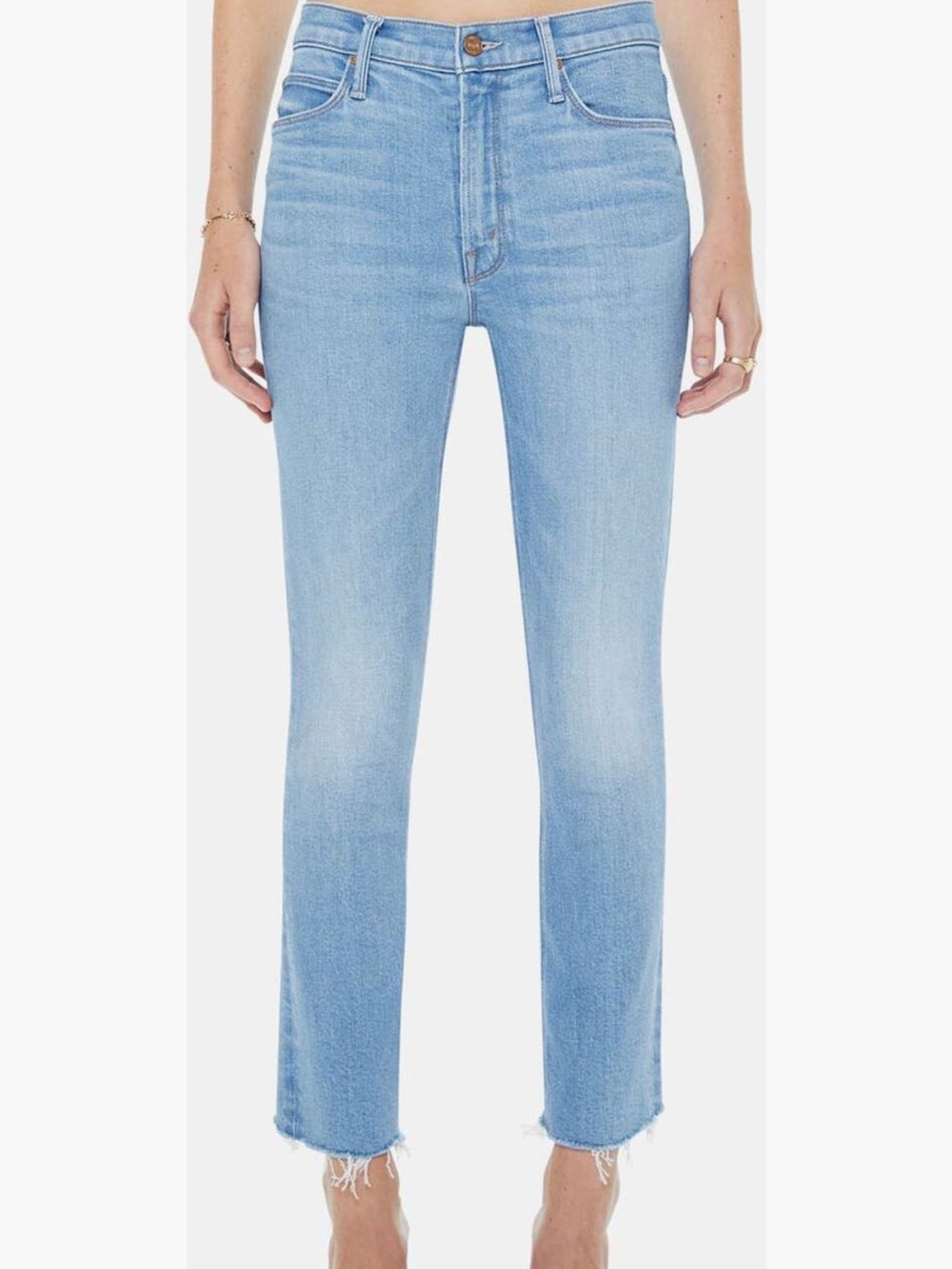 MOTHER Light Blue Denim Jeans